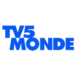 TV5MONDE TV channel logo - Premium channel available on COTT.TV hotel IPTV system